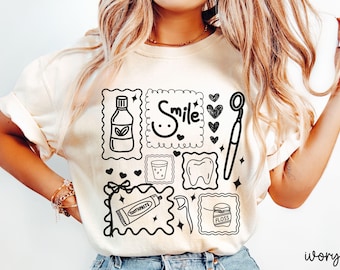 Dental Shirt, Dental Hygiene Gift, Dental Assistant, Dentist Shirt, Dental Office Gift, Pediatric Dental Squad Shirt, Dental Hygienist