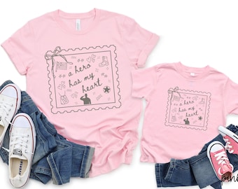 Camisetas militares a juego para mamá y yo: Héroe, Soldado, Despliegue, Campo de Entrenamiento, Fuerzas Armadas, EE. UU., Bandera, Patriótico, Niño Militar, Regalo para ella