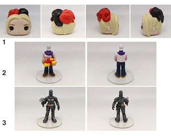 FEMALE HEAD & BODIES for Customizing Funko Pop Figures
