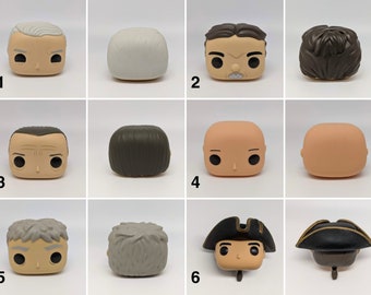 MALE HEADS for Customizing Funko Pop Figures