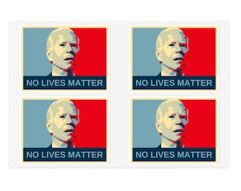 Genocide Joe Biden - Sticker Bundle - No Lives Matter (40 pack)