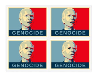 Genocide Joe Biden - Sticker Bundle (40 pack)