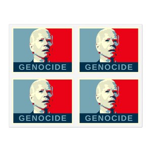 Genocide Joe Biden Sticker Bundle 40 pack image 2