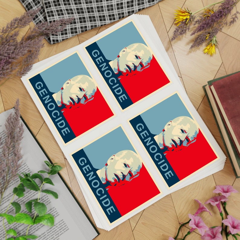 Genocide Joe Biden Sticker Bundle 40 pack image 9