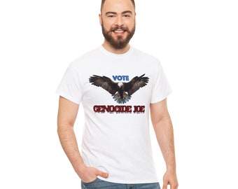 Genocide Joe Biden - Vote Heavy Cotton Tee