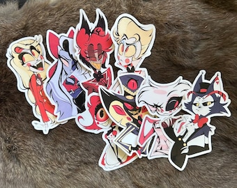 Hazbin Hotel Stickers