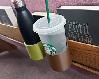 Cup Holder Church Pew | Drink Holder Universal Size Travel Mug Tumbler Disposable Cup Holder Church Pew Mounting Multiple Color Drink Holder