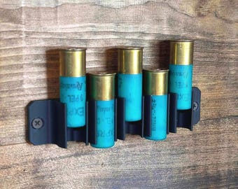 Shotgun Shell Holder, 12 Gauge Shotgun Shell Organizer, Wall Mount Shotgun Shell Holder