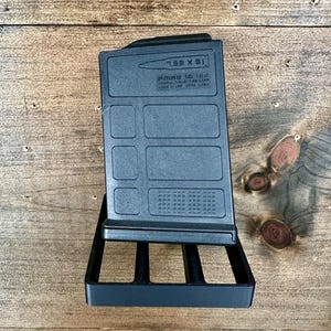 308 AICS Magazine Wall Mount, Storage for PMAG AICS 308 Magazines, Storage Solution for 308 Rifle Magazines