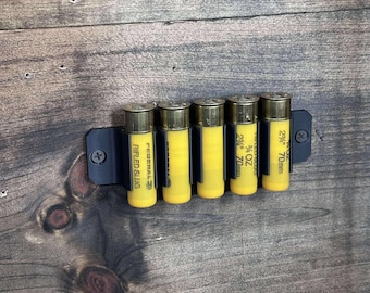 Shotgun Shell Holder, 20 Gauge Shotgun Shell Organizer, Wall Mount Shotgun Shell Holder