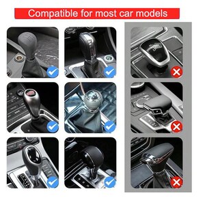 Car Gear Hoodie Cover Compatible with most cars | Fluffy Car Gear Stick Shifter Knob Case