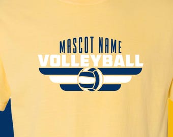 Volleyboll DIY SVG, Anpassad DTF, Volleybolllag, Cricut-fil, Volleybollmamma Svg, Volleyboll Svg, Silhuett, Svg Png Dxf, Direktnedladdning