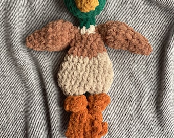 Mallard Duck Knotted Lovey