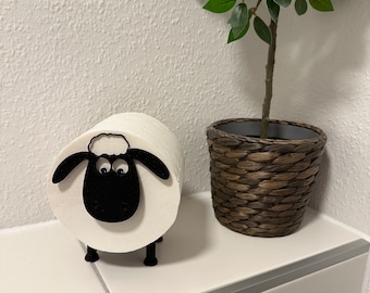Sheep toilet paper holder