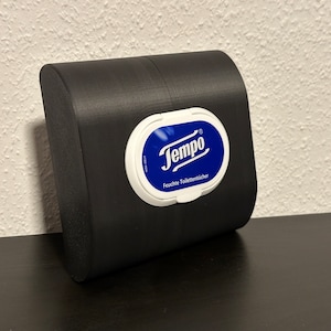 Holder for wet toilet towels image 1