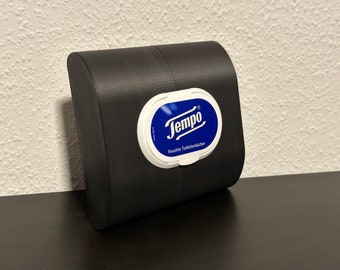 Halter für feuchte Toilettentücher