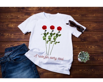 Valentines Gift, Roses shirt, rose sweater, rose lover tee