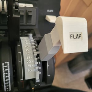 Flight Simulator Upgrade for Honeycomb Bravo Throttle Quadrant - Flap Selector and Working Gates for 787 Dreamliner