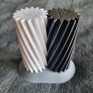 Salt and Pepper Shakers - Mechanical Gears with Base - 3D printed - STL 3D Model Files Table Decor for Home and Use