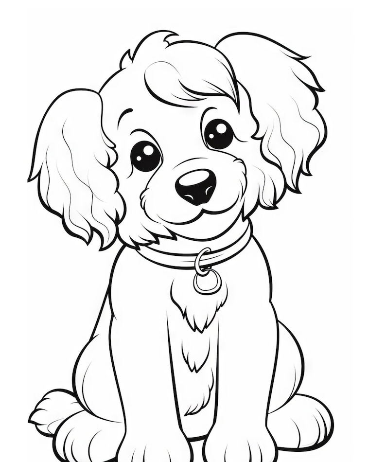 27 Cute Pets Colouring Sheets Digital Download Etsy