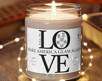 LOVE CANDLE DIAMONS Duftkerze Frische Duftkerze Beruhigende Kerze Duftkerze Sojakerze Romanze Duftkerze Geschenk für Frauen Geschenk für sie Xoxo