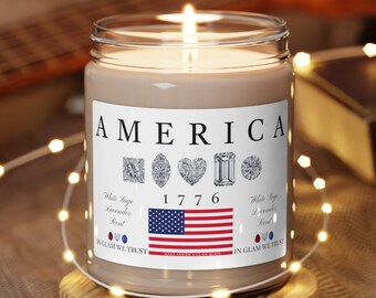 AMERICAN FLAG CANDLE Kerze Kerze Patrone Patrone Kerze Patrone Kerze Super Beruhigende Kerze Trump2024 Duftkerze Fankerle Kerze Super