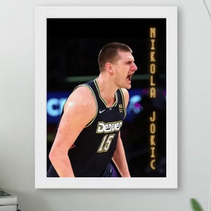 High Resolution Digital Print of Nikola Jokic