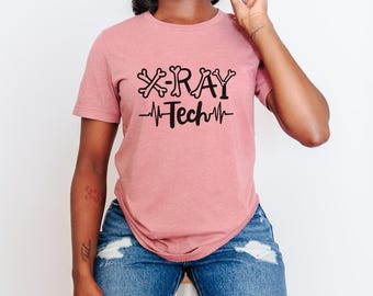 Grappig X-Ray Tech T-shirt: radiologiecadeau
