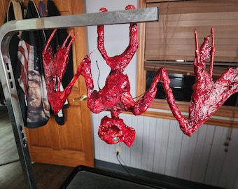 Gory Bloody bat halloween prop