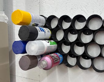 Houder voor spuitbus - wandmontage