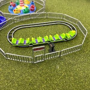 HO Scale Kiddie Jet Zugfahrt für Modelleisenbahn Layouts und Dioramen Kit