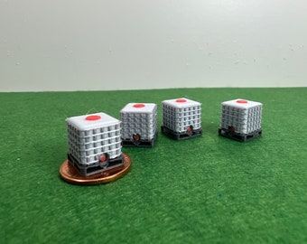 Ho Scale IBC-draagtas, full colour bedrukt! Set van 4"