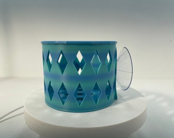 Diamond Shower Steamer-houder: mand met zuignap