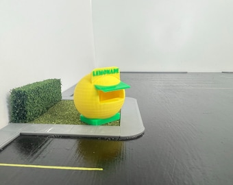 HO Scale -Lemonade Stand for Model Train Layouts and Dioramas