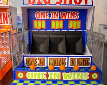 Big Shot-gamecabine op schaal HO