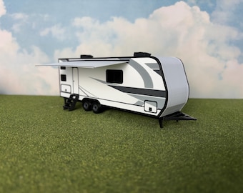 1:48 Scale Bumper Anhänger: Modell Diorama Zubehör, Maßstab O