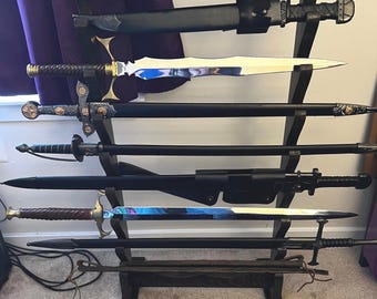 Sword Display Rack