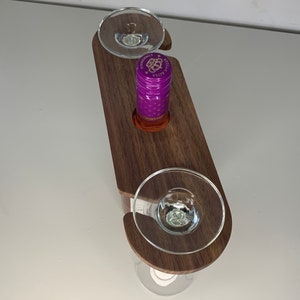 Walnut Wood Wine Caddy