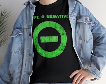 Type O Negative Logo | Band Album T-shirt Metal Rock Music sizes S-5XL unisex cotton