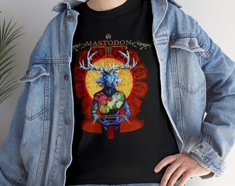 Mastodon - Blood Mountain V3 | Band Album T-shirt Metal Rock Music sizes S-5XL unisex heavy cotton tee