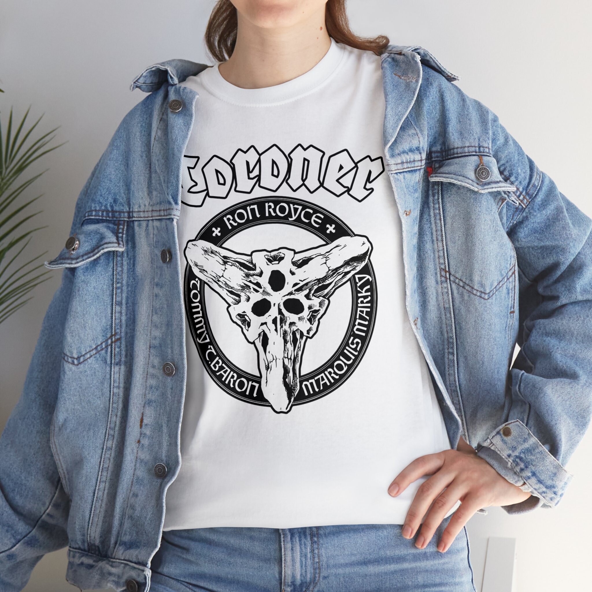 Coroner band shirt - Etsy 日本