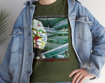 Alan Parsons Project - I Robot V1 | Band Album T-shirt Metal Rock Music sizes S-5XL unisex heavy cotton tee