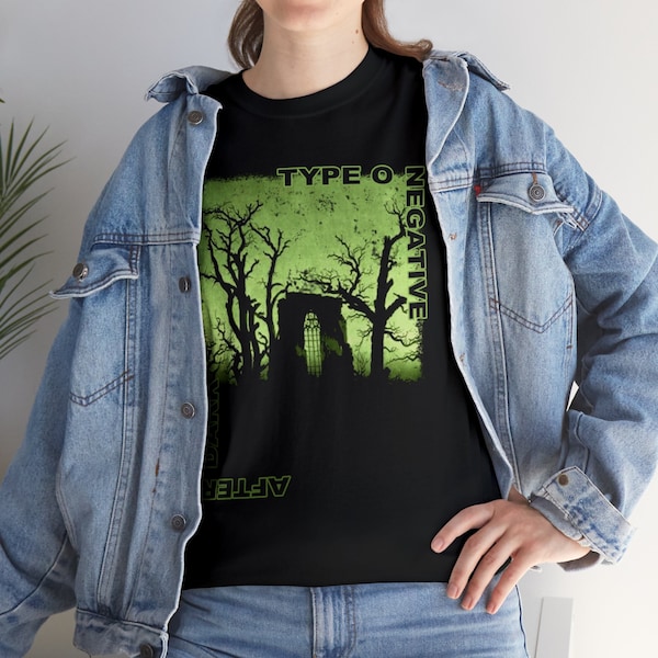 Type O Negative After Dark | Band Album T-shirt Metal Rock Music sizes S-5XL unisex heavy cotton tee.