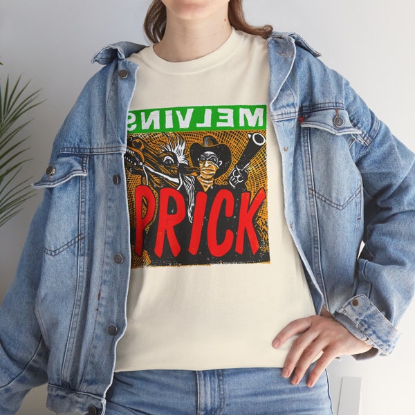 T-shirt Classique Melvins Unisexe - Noir, Manches Courtes - Taille S à 5XL - Neuf Avec étiquettes