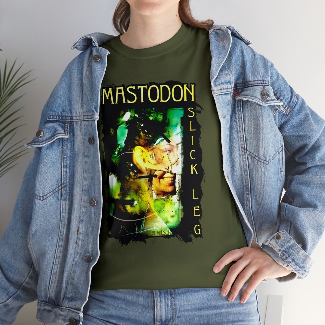 Mastodon Unholy Communion Official T-Shirt - Unisex, 100% Cotton, Yellow, Sizes Small To XXXL