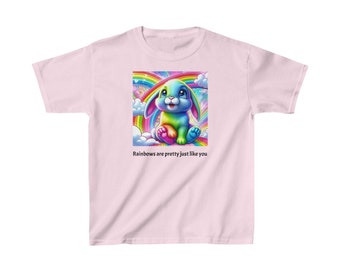 Children's Watercolor Easter Bunny Heavy Cotton™ Tee