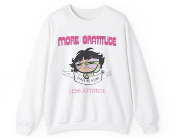 More Gratitude Buttercup Unisex Heavy Blend™ Crewneck Sweatshirt