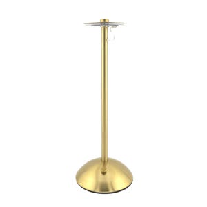 LED Cordless Rechargeable Table Lamp Gold – Touch Control, Dimmable, USB-C Charging – Pairs with Interchangeable Handmade Lampshades