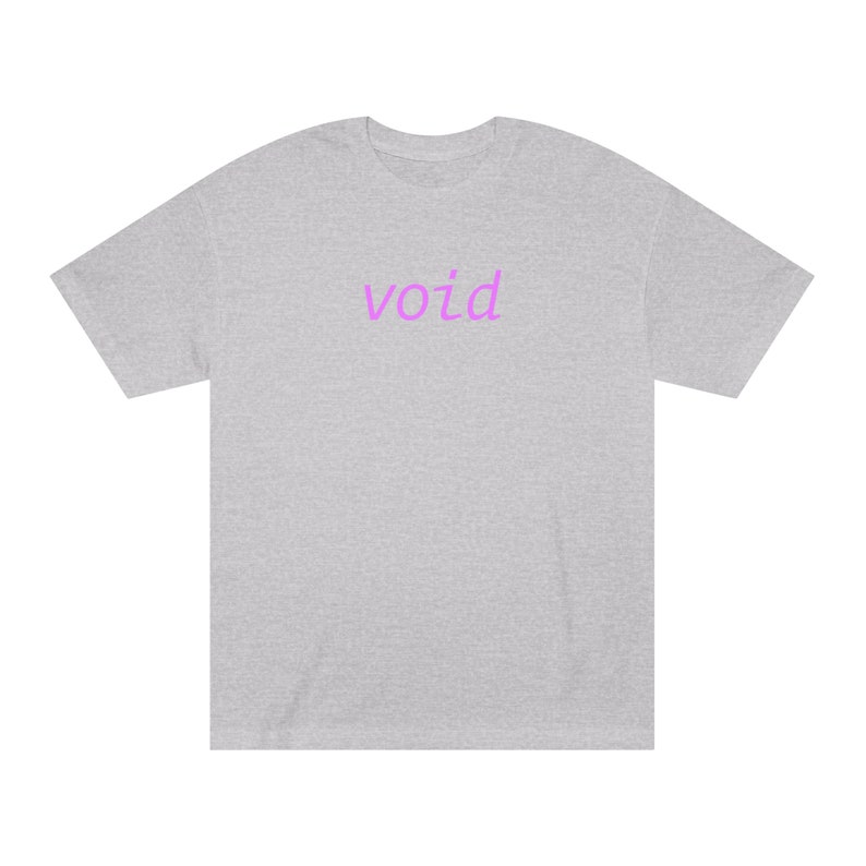 Koszulka z kodem void Web Dev Code - programowanie w TypeScript, projektowanie mody zdjęcie 3