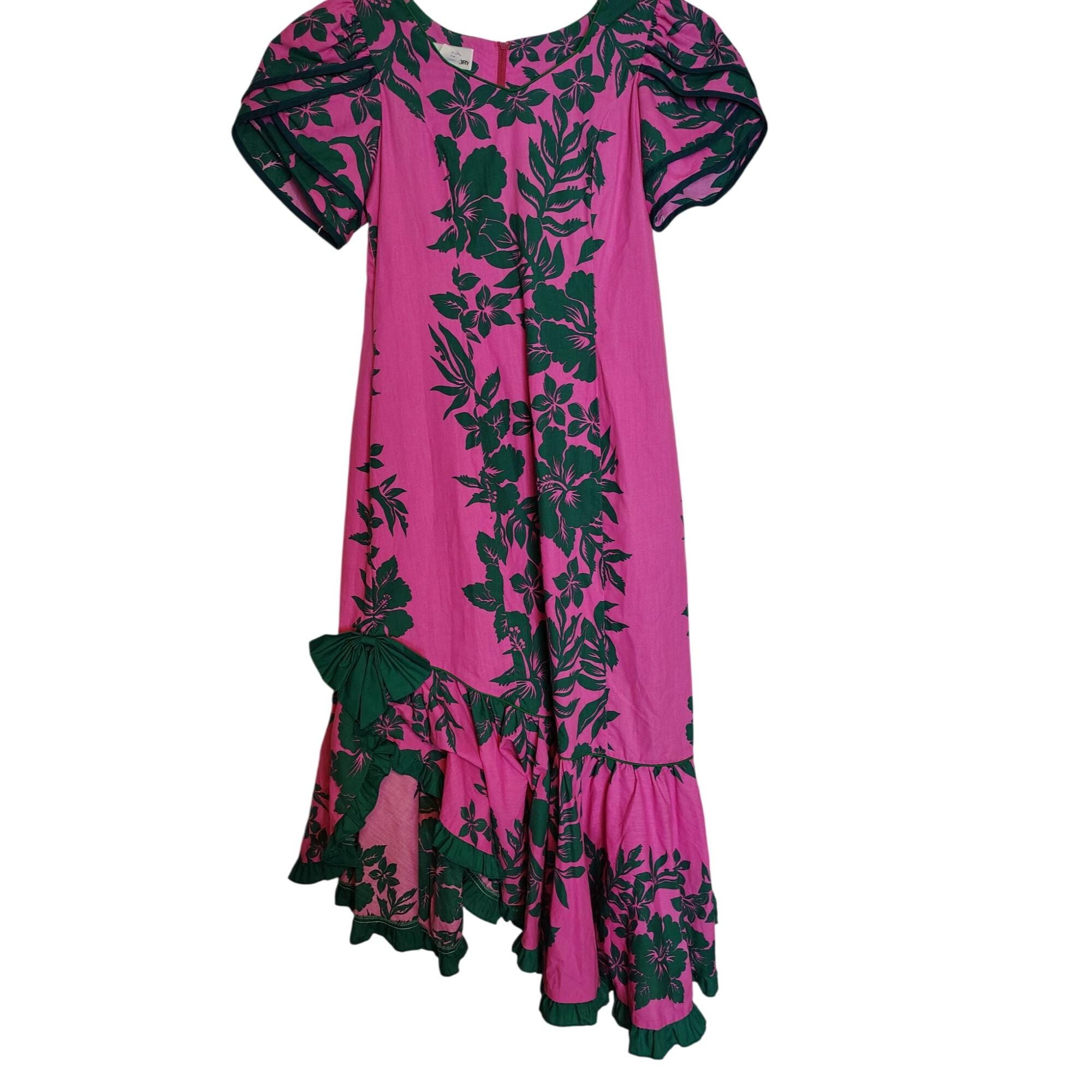 美品】ムームー ドレス フラダンス T&L MUUMUU FACTORY - メルカリ